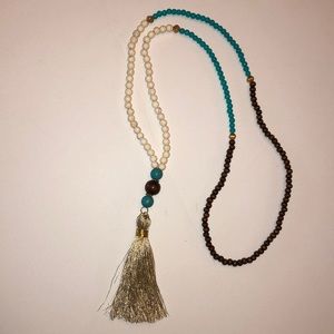 Tassel necklace